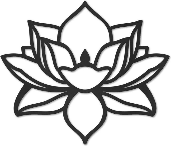 Produktbild Trenddeko Lotusblume (60 x 51 cm)