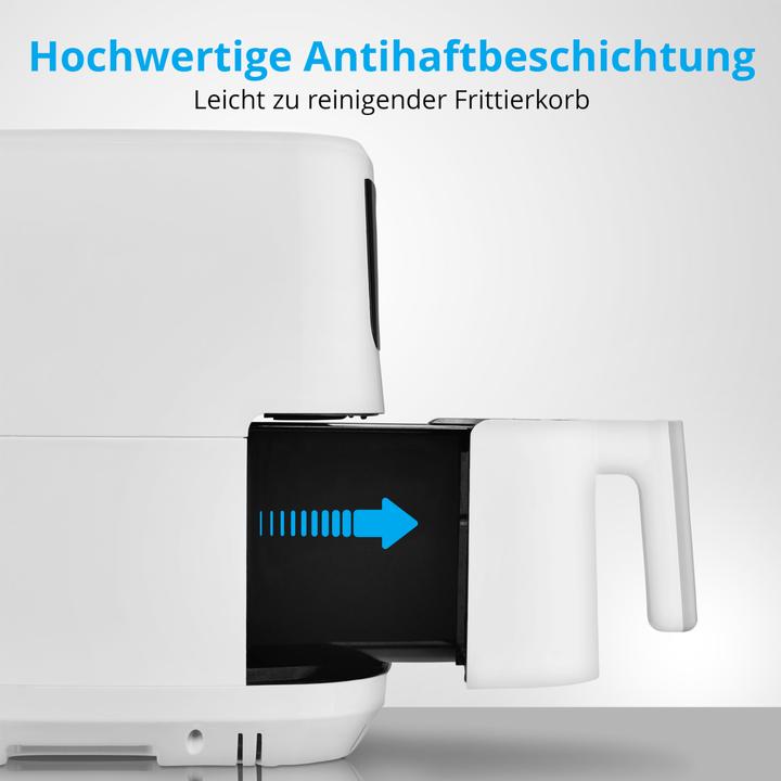 Produktbild Medion MD 11750 Life P10 XL Duo-Heissluftfritteuse 6,8 l, weiss