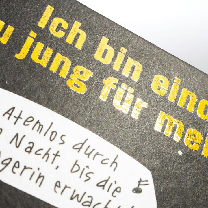 Image du produit Ich bin eindeutig zu jung für mein Alter! (Allemand, Peter, Butschkow, 2024)