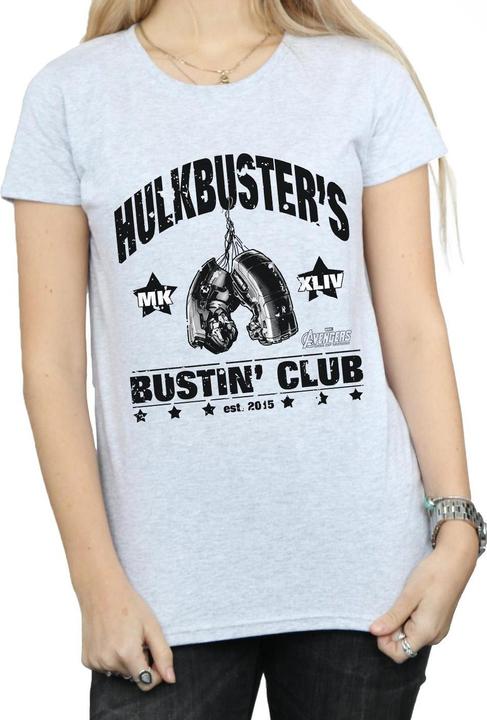 Immagine prodotto Iron Man Hulkbuster's Bustin' Club Maglietta Donna (S)