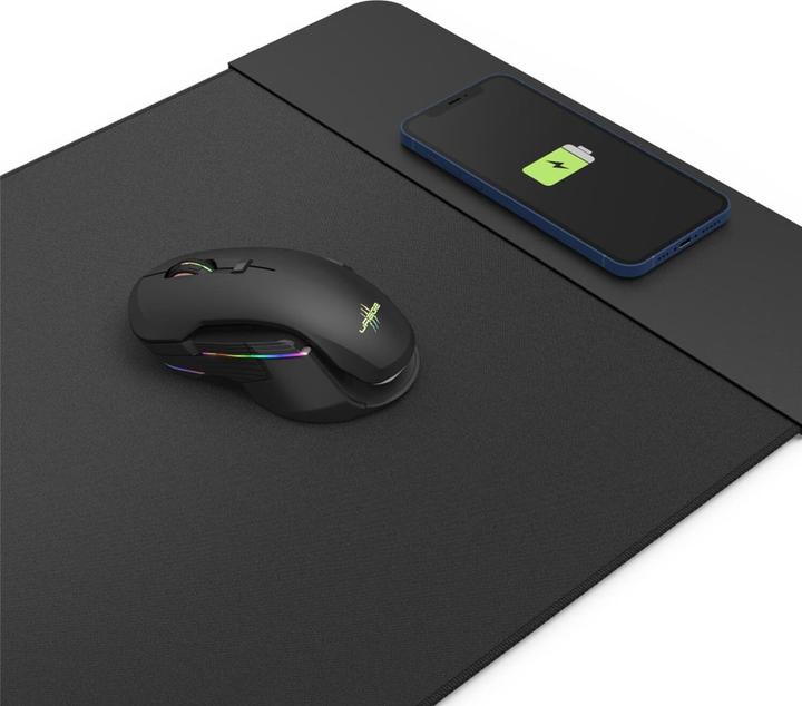 Image du produit Urage Tapis de souris de jeu "Lethality 460 Power", noir, Ind