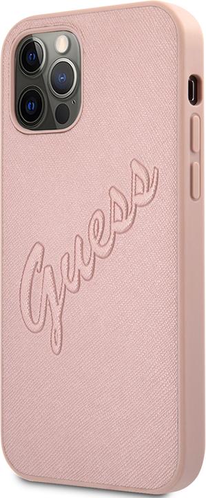 Produktbild Guess Hard Cover Saffiano Vintage Scrip (Apple iPhone 12 Pro Max)
