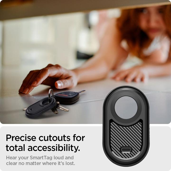 Image du produit Spigen Coque Rugged Armor pour Samsung Galaxy SmartTag 2 - noir mat (Android)