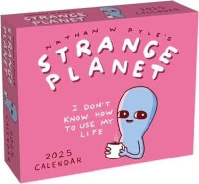 Actual product image Strange Planet 2025 (English)