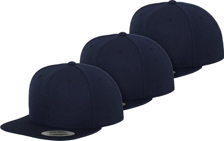 Flexfit Classic Snapback 3-Pack - 180997 (One Size)