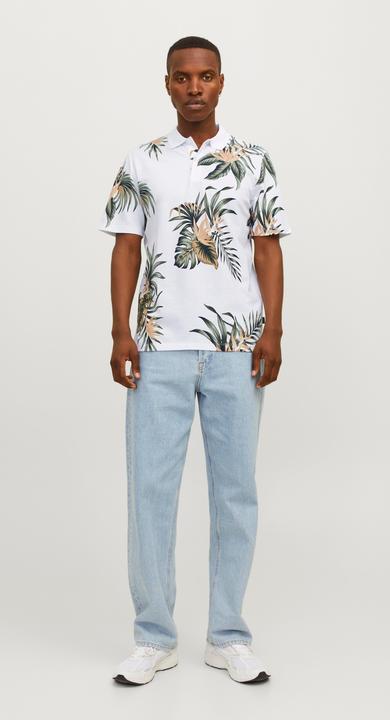 Actual product image Jack & Jones All Over Print Polo T-shirt (S)