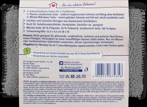 Image du produit dm Profissimo Éponge vitrocéramique Duo (1 pcs)