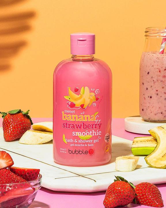 Image du produit Bubble T - Gel bain & douche Banana & Strawberry (500 ml)