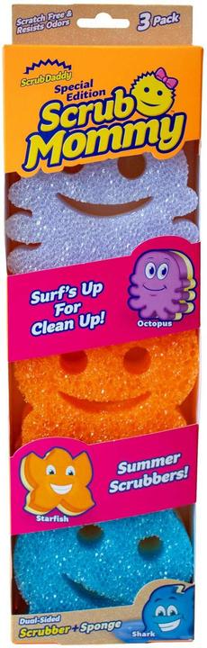 Image du produit Scrub Daddy Schwamm Sommeredition, 3 Stück, Materialtyp: Kunststoff (3 pcs)