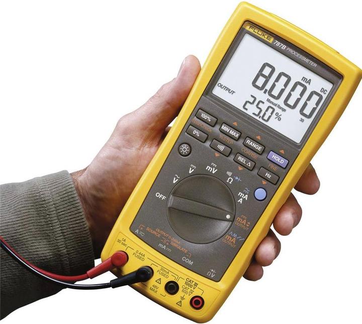 Produktbild Fluke Hand-Multimeter digital 787B K (CAT IV 600V, CAT III 1000V)