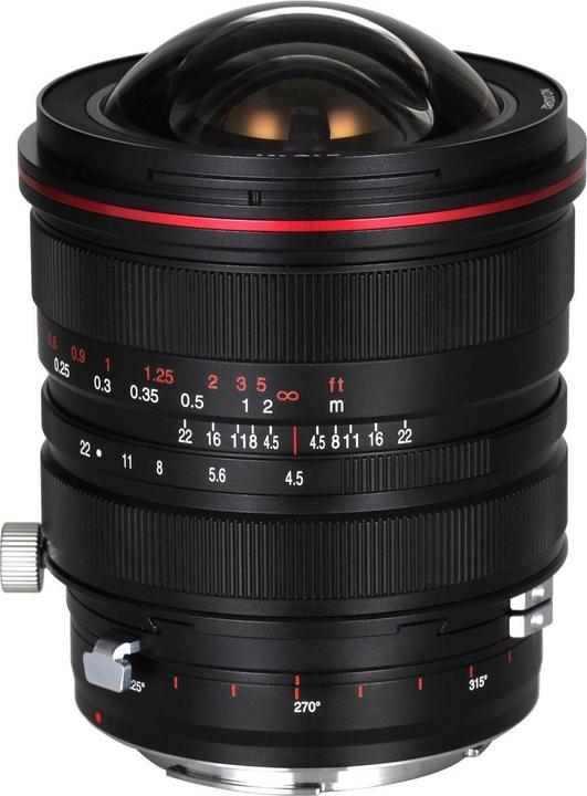 Immagine prodotto Laowa 15 mm 1:4.5R Zero-D Shift Canon EF (messa a fuoco manuale) (Canon EF, Full-frame)