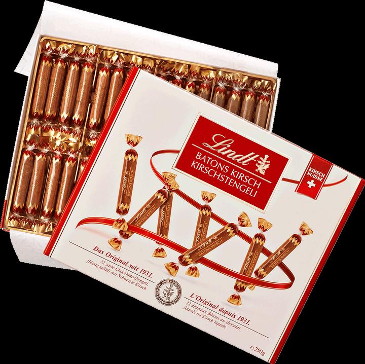 Produktbild Lindt Kirschstengeli (250 g)