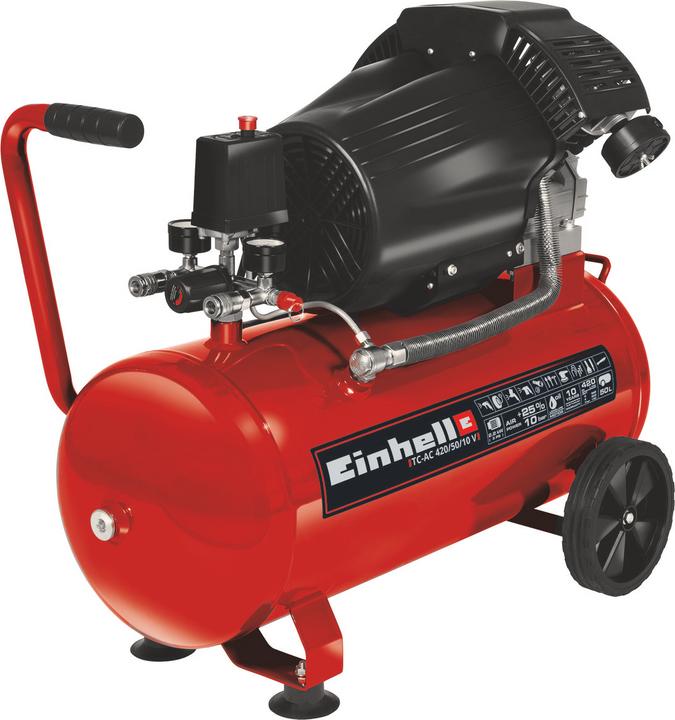 Image du produit Einhell TC-AC 420/50/10 V (10 bar, 50 l)