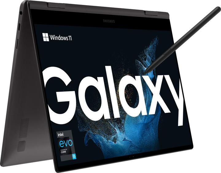 Actual product image Samsung Galaxy Book2 Pro 360 (13.30", Intel Core i5-1240P, 8 GB, 256 GB, DE)