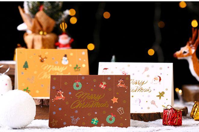 Produktbild MU Classic Weihnachtskarte 6er Set Elegant Holiday Classics Series (6 Stk.)