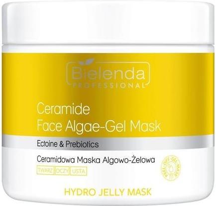 NoName Professionelle Hydro Jelly Face Algae Gel Maske Ceramide Prebiotics für Gesicht, Augen und Lippen