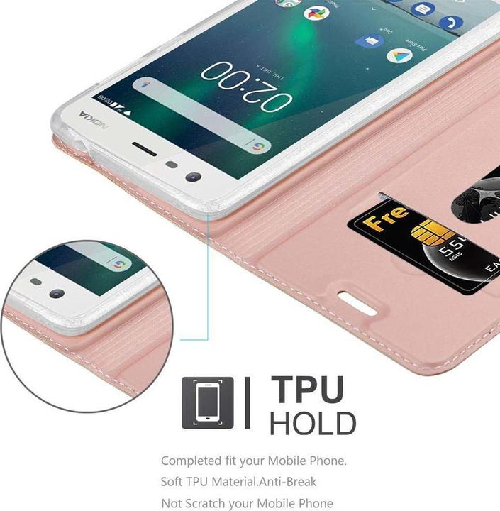 Image du produit Cadorabo Book Classy Style Cover (Nokia 2)