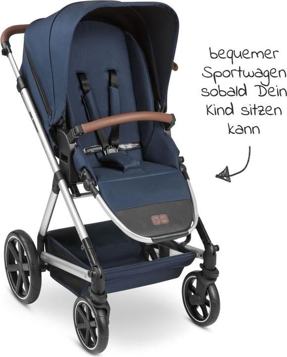 Produktbild ABC Design Kombikinderwagen Kombi-Kinderwagen Timbo 4 - inkl. Babywanne & Sportsitz