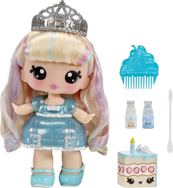 Immagine prodotto MGA Yummiland Large Doll + Lipgloss Pet- Callie Birthday Cake