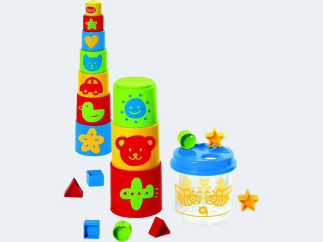 Produktbild Gowi Steckbox und Pyramide