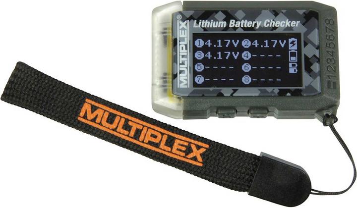 Multiplex Lithium Battery Checker and Model Finder