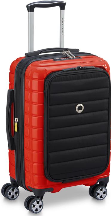 Immagine prodotto Delsey Shadow 5.0 trolley da cabina a 4 ruote 55 cm scomparto per laptop con piega di espansione (41 l, Bagaglio a mano (fino a 50 litri))
