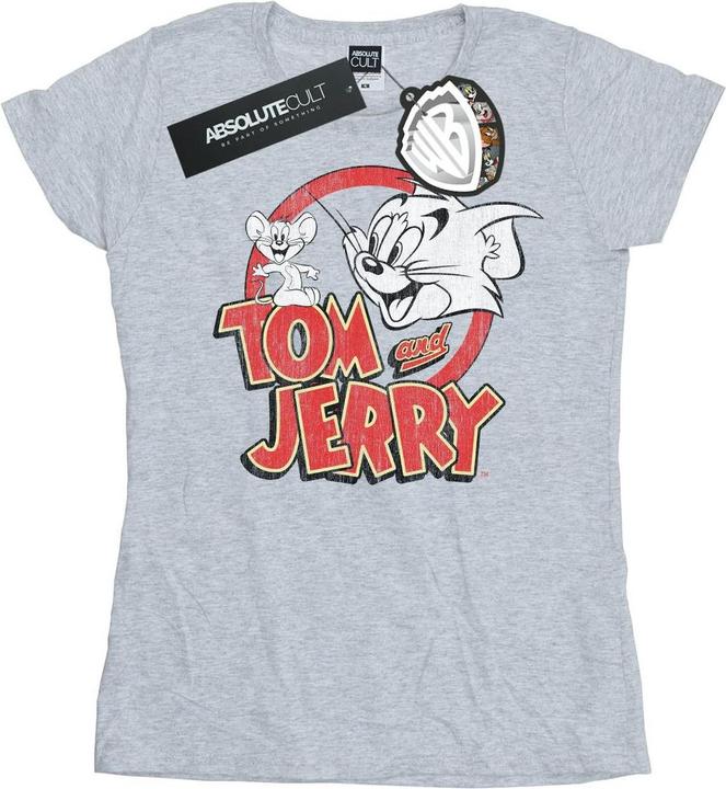 Produktbild Tom & Jerry Distressed Logo TShirt (S)