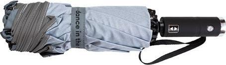 Produktbild Tembo Tembrella LED Sturmregenschirm aus rPET 105cm Grau