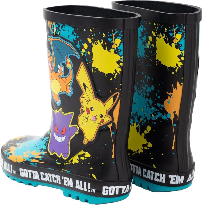Actual product image Pokémon Boys Characters Wellington Boots (30)