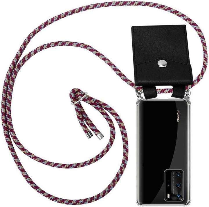Produktbild Cadorabo TPU Handy Kette SILBER Cover