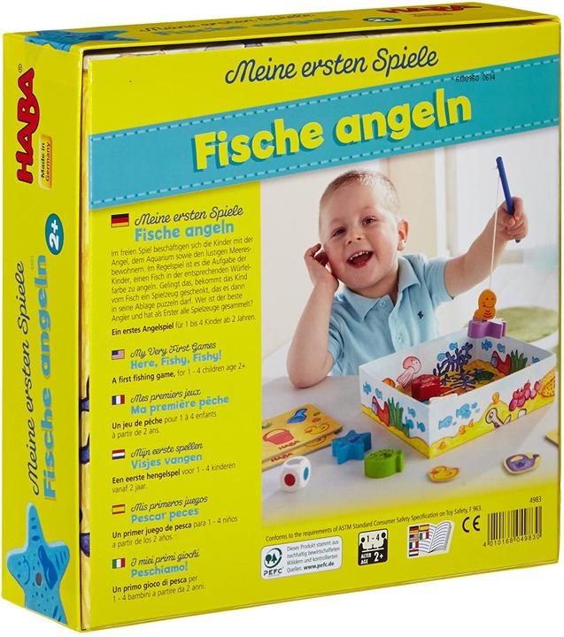 Produktbild Haba Fische angeln (Deutsch, Spanisch, Niederländisch, Italienisch, Französisch, Englisch)