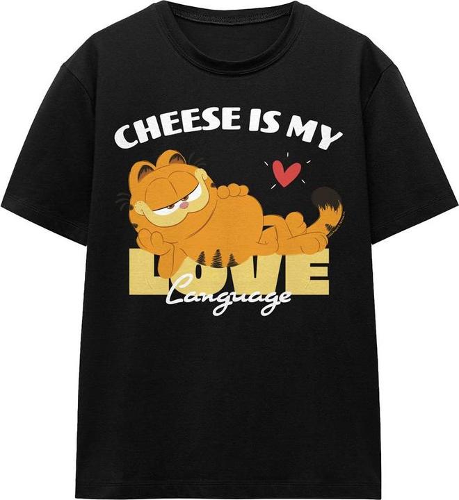 Produktbild Garfield Cheese Is My Love Language TShirt (M)