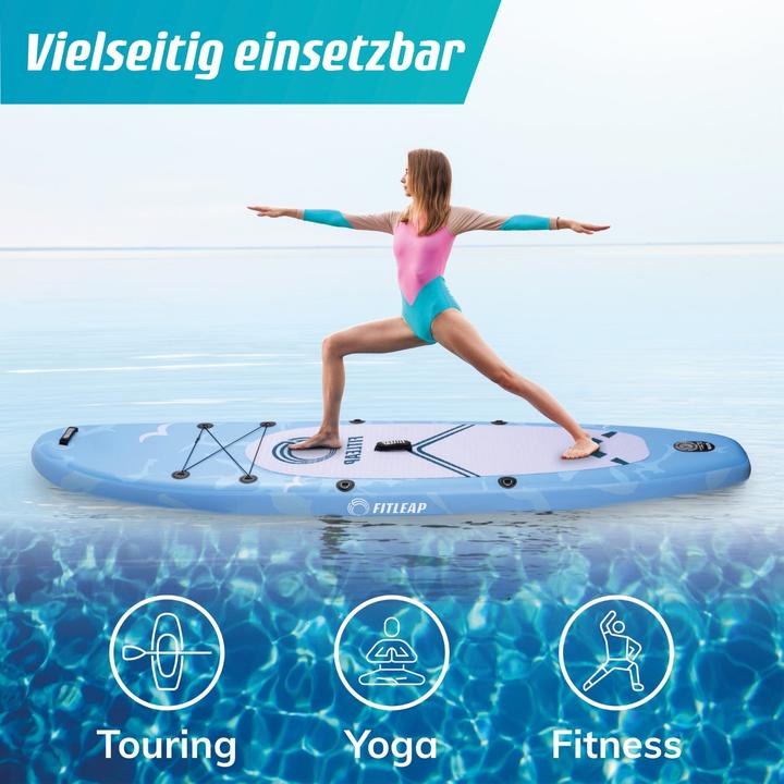 Produktbild Fitleap Premium Stand Up Paddle Board aufblasbar - SUP Board Set (10'5")