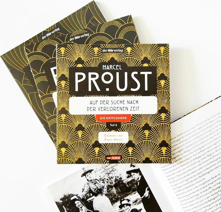 Actual product image In search of the lost time (Ralph Schäfer, Peter Matic, Eva Rechel-Mertens, Marcel Proust, German)