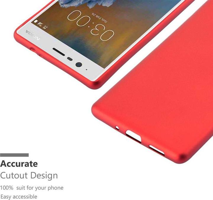 Actual product image Cadorabo TPU Matt Metallic Cover (Samsung Galaxy J3 2017 (US version))