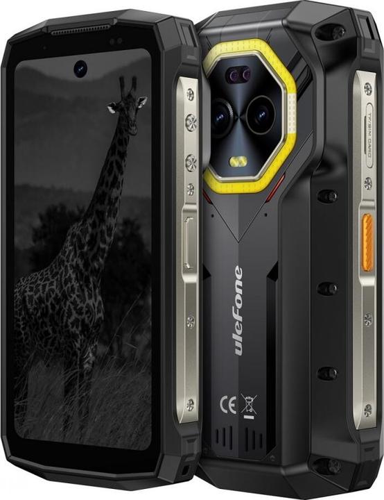 Immagine prodotto Ulefone Smartphone Armor Mini 20 Pro 5G 8GB/256GB (czarny) bez ładowarki (262.14 GB, Nero, 4.70", 50 Mpx, 5G)
