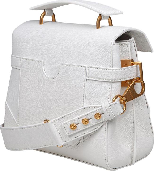 Immagine prodotto Balmain b-buzz 23 bag in grained leather white color