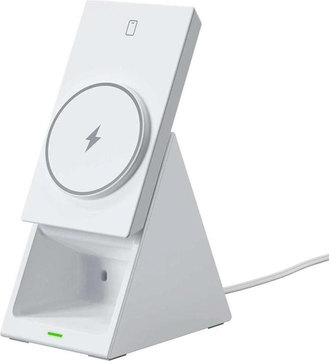Produktbild Choetech T600 15W 3in1 Induktionsladestation – Weiss (15 W)