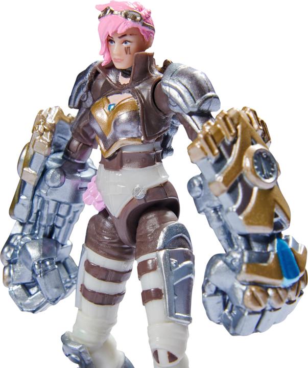 Actual product image Spin Master League of Legends action figures (Vi, Caitlyn, Ekko, Heimerdinger and exclusive Jinx)