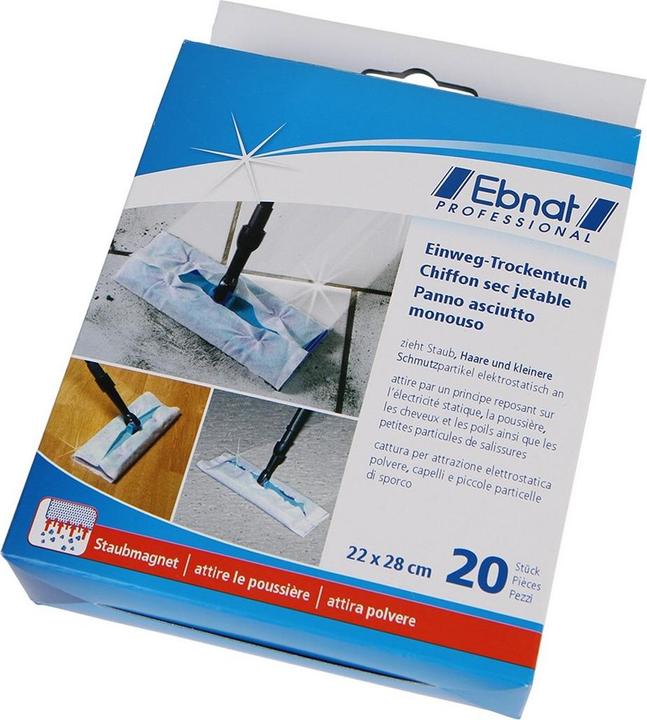 Produktbild Ebnat Einwegtuch trocken Quick (20 Stk.)