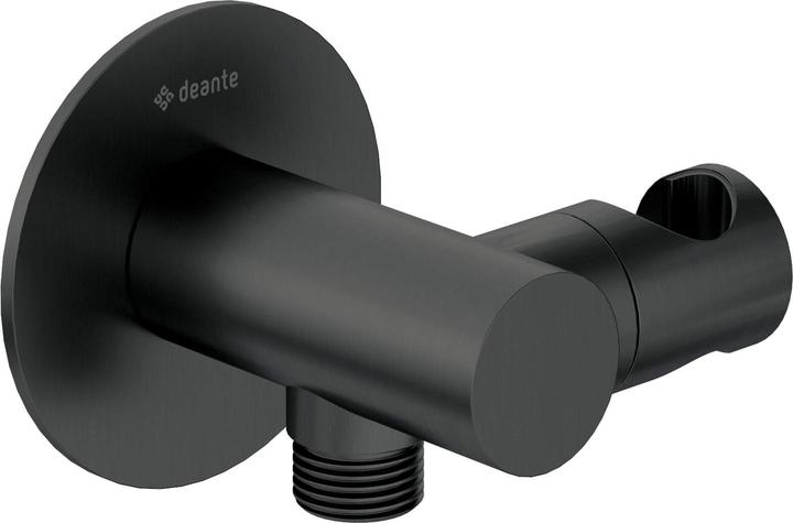 Deante Round angled plug with handset holder