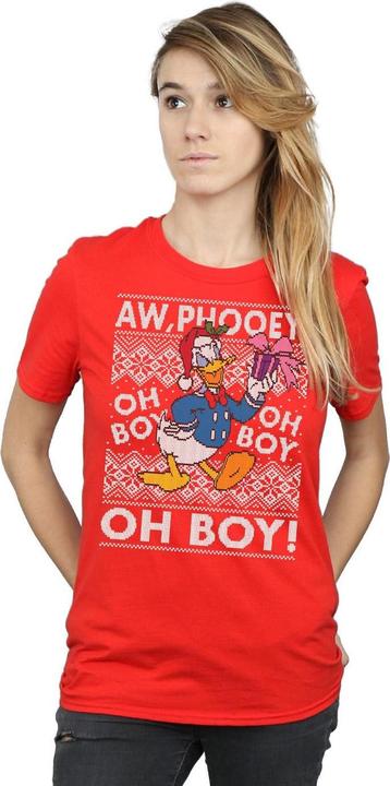 Produktbild Disney Donald Duck Christmas Fair Isle TShirt (L)