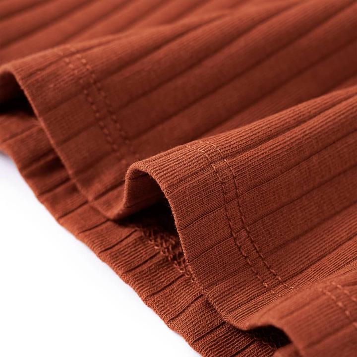 Immagine prodotto VidaXL Camicia da bambino a maniche lunghe Cognac 92,Materiale: 95 % cotone. 5 (92)