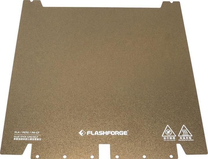 Actual product image FlashForge Guider3 Plus/Ultra Pei Flex Steel Plate (Replacement parts)