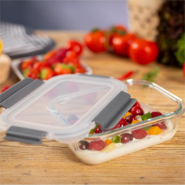 Produktbild Kuhn Rikon Kunststoffdeckel Glas- Edelstahlbehälter klein (0.64 l)