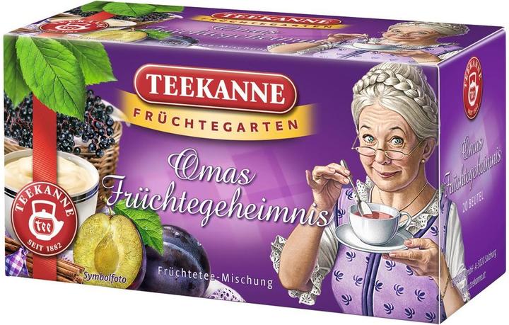 Produktbild Teekanne Teebeutel Omas Früchtegeheimnis 20 Stück (60 g)