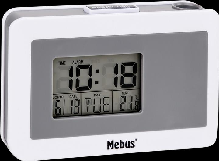 Produktbild Mebus 42426 Quarz-Projektionswecker digital