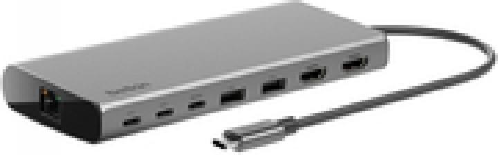 Actual product image Belkin INC015BTSGY-CZ (USB-C, 8 Ports)