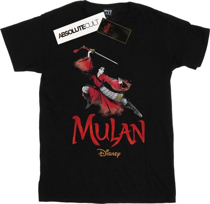 Actual product image Disney Womens/Ladies Mulan Movie Pose Cotton Boyfriend T-Shirt (M)