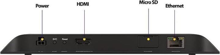 Actual product image BrightSign XD235 Digital Signage Mediaplayer (4K, HDMI Out, Ethernet, MicroSD, WiFi, Enterprise+ HTM